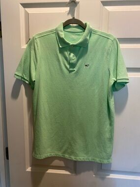 Vineyard Vines Mint Green Short-Sleeve Polo